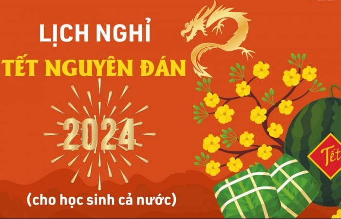 Học sinh Đà Nẵng được nghỉ Tết Nguyên đán Giáp Thìn 10 ngày