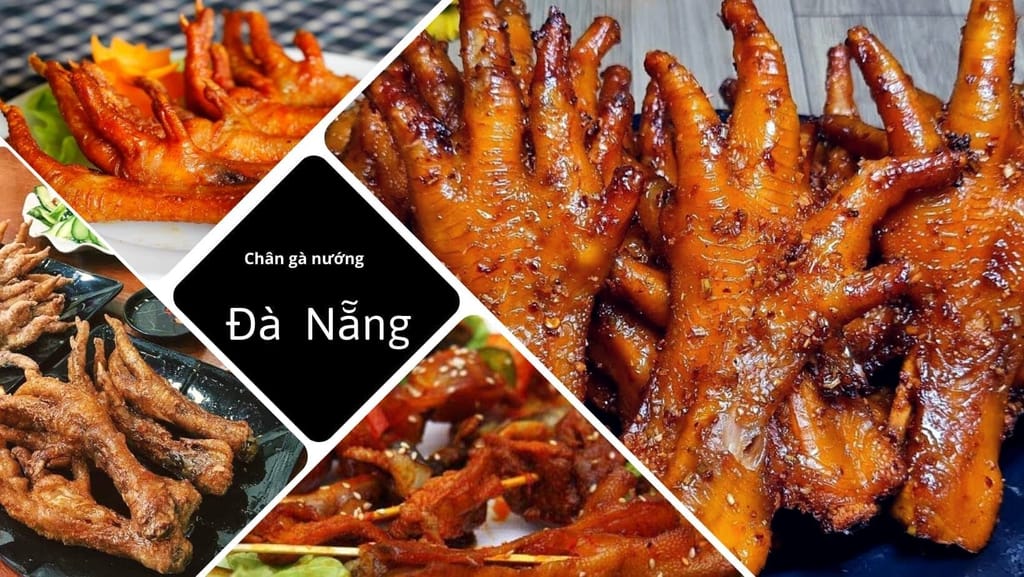 chân gà nướng Đà Nẵng