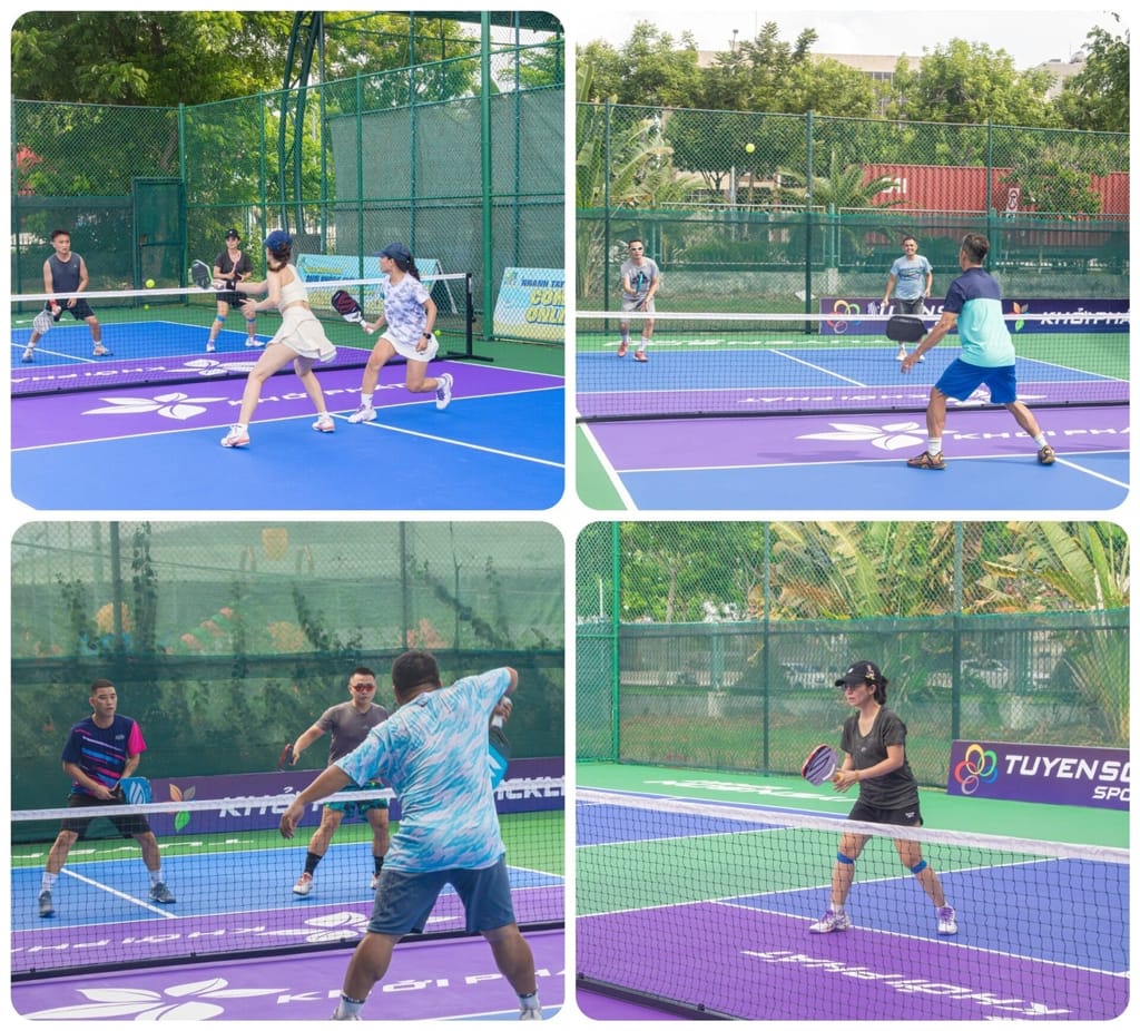 sân Pickleball Đà Nẵng đáng trải nghiệm