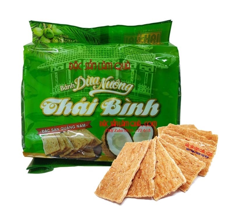 Bánh dừa nướng Thái Bình