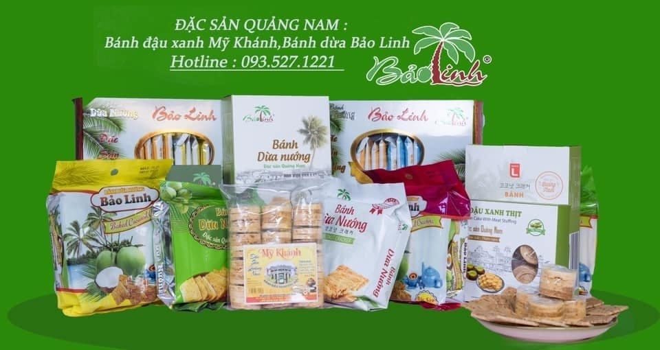 Bánh dừa nướng bảo linh