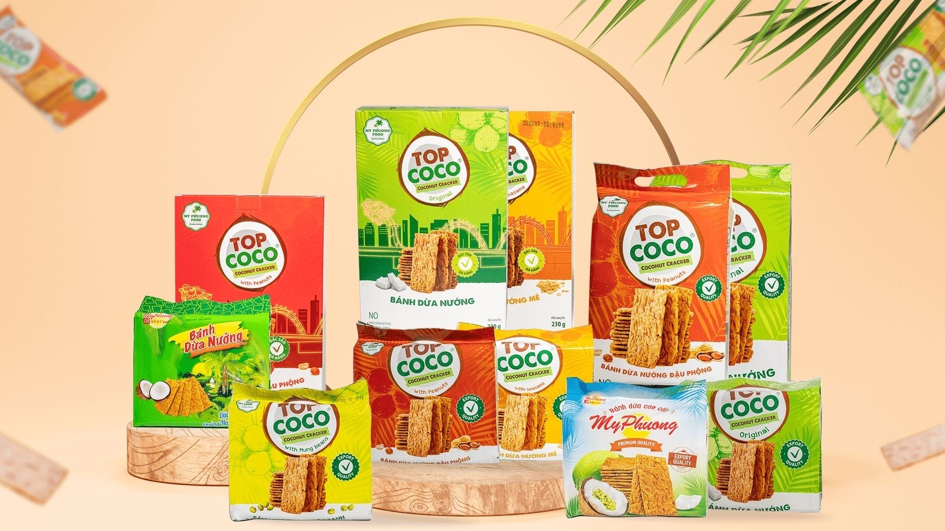 Bánh dừa nướng Topcoco