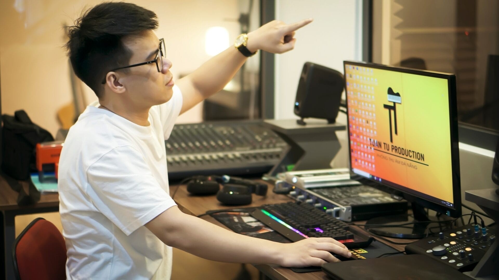 Phòng thu âm Tuấn Tú Studio Đà Nẵng