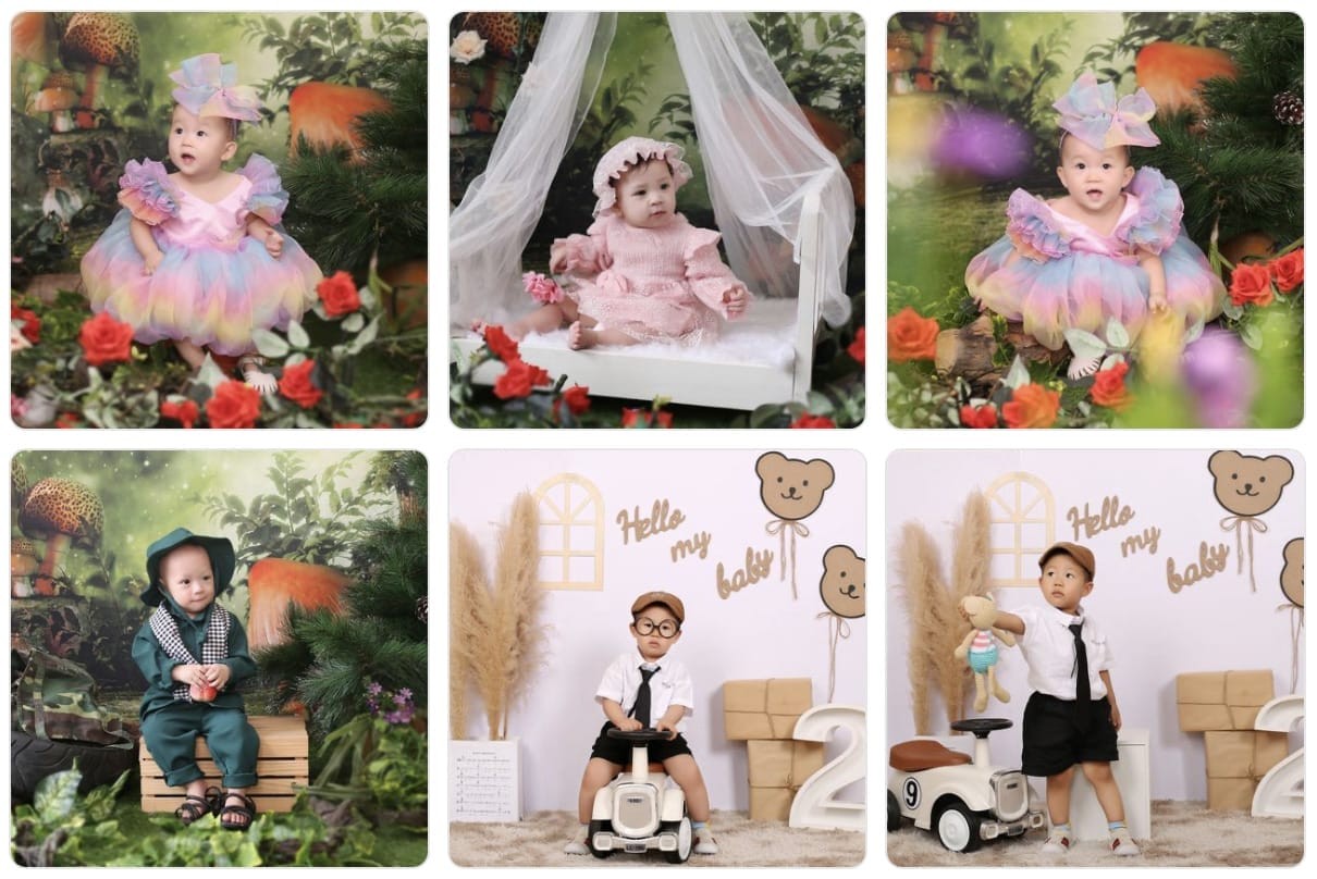 Studio chụp ảnh cho bé ở Đà Nẵng - Nhung Baby Studio